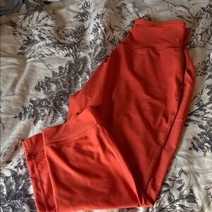 Old Navy Women's Vibrant Orange Track Pants
